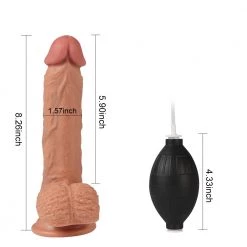 Mysite Deal - Squirting Realistic Suction Cup Dildo 6 Inch