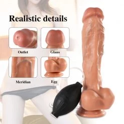 Mysite Aaron - Squirting Dildo With Suction Cup 7 Inch