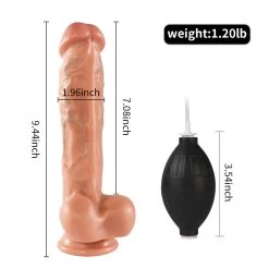 Mysite Aaron - Squirting Dildo With Suction Cup 7 Inch