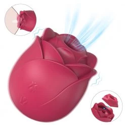 Mysite Rose Vibrators Rose Suction Clitoral Vibrator Stimulator Women