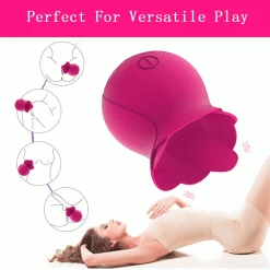 Mysite Rose Tongue Licking Clitoris Vibrator