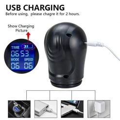 Mysite X P8 Penis Pump Automatic Enlargement Vacuum Pump Penis Dick Cock Extender Sucking Male Masturbator