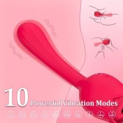 Mysite Rose Toy 10 Modes Clit Sucker Rose Vibrators