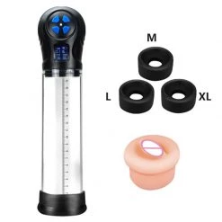 Mysite X P8 Penis Pump Automatic Enlargement Vacuum Pump Penis Dick Cock Extender Sucking Male Masturbator