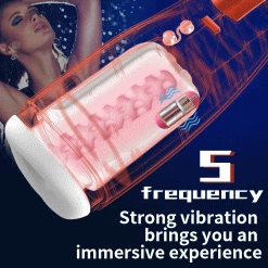 Mysite X S10 Spacecup Multifunctional Penis Sucking Male Masturbator With Heating And Vibrating UV Disinfection Base