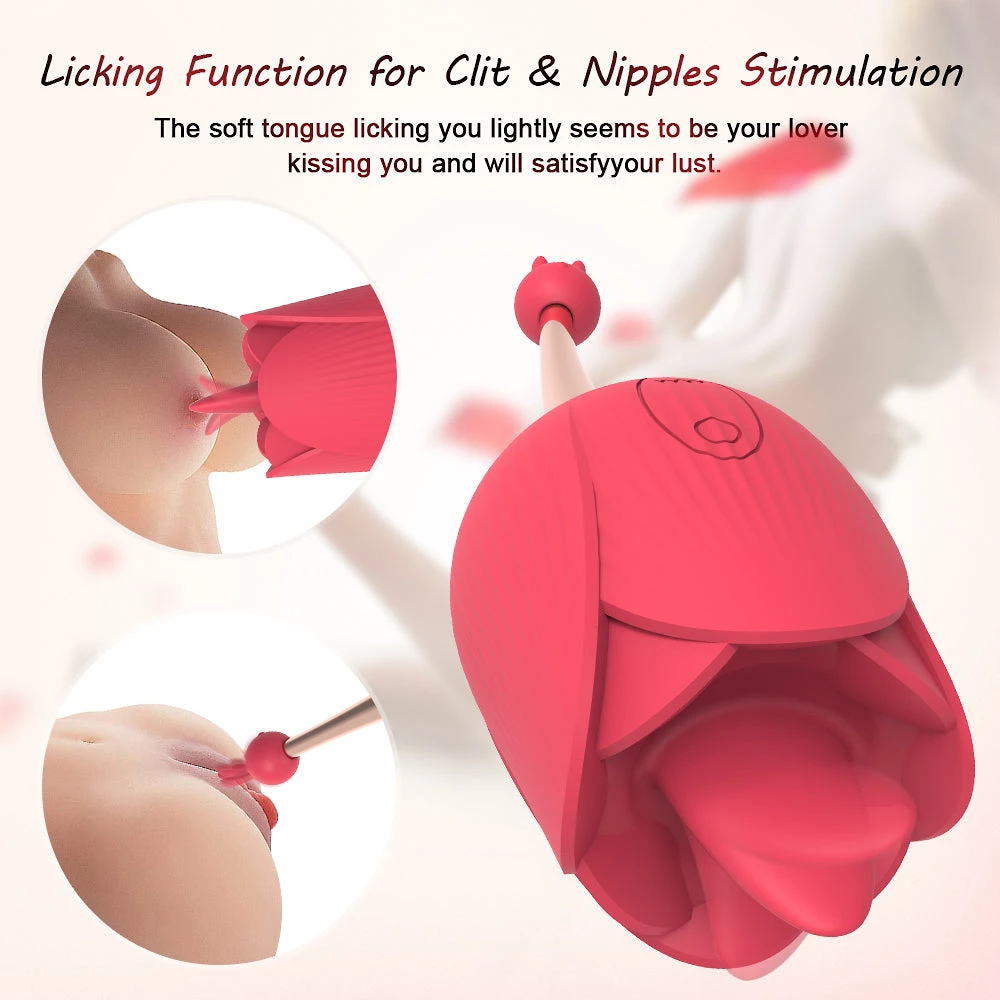 Mysite Rose Vibrators Rose Toy Clit Vibrator And Licker 5 Mysite Rose Vibrators Rose Toy Clit Vibrator And Licker