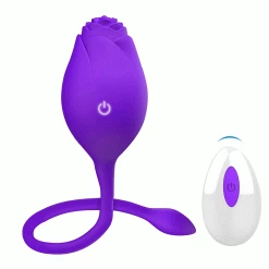 Mysite Rose Vibrator With Jumping Egg Rose Vibrators