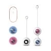 Mysite Freezer- Ben Wa Ball Remote Control Kegel Training Set