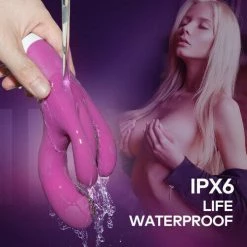 Sexlolo G-spot Rabbit Vibrator 3 Motors Clitoral And Vaginal Stimulator 11 Sexlolo G-spot Rabbit Vibrator 3 Motors Clitoral And Vaginal Stimulator