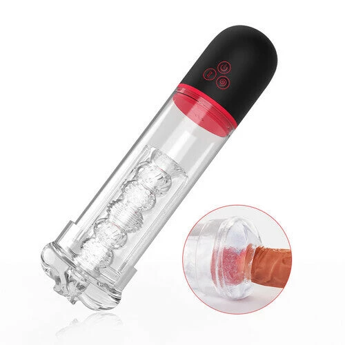 Sexlolo Vibration 9 Mode Suction Penis Pump 1 Sexlolo Vibration 9 Mode Suction Penis Pump