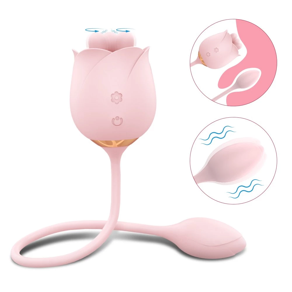 Mysite Rose G Spot Clitoral Tongue Vibrator For Women 11 Mysite Rose G Spot Clitoral Tongue Vibrator For Women