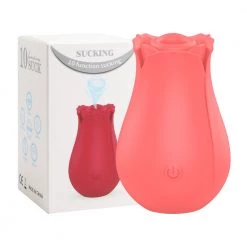 Mysite Rose Toy 10 Speeds Oral Sucking Vibrator Rose Vibrators