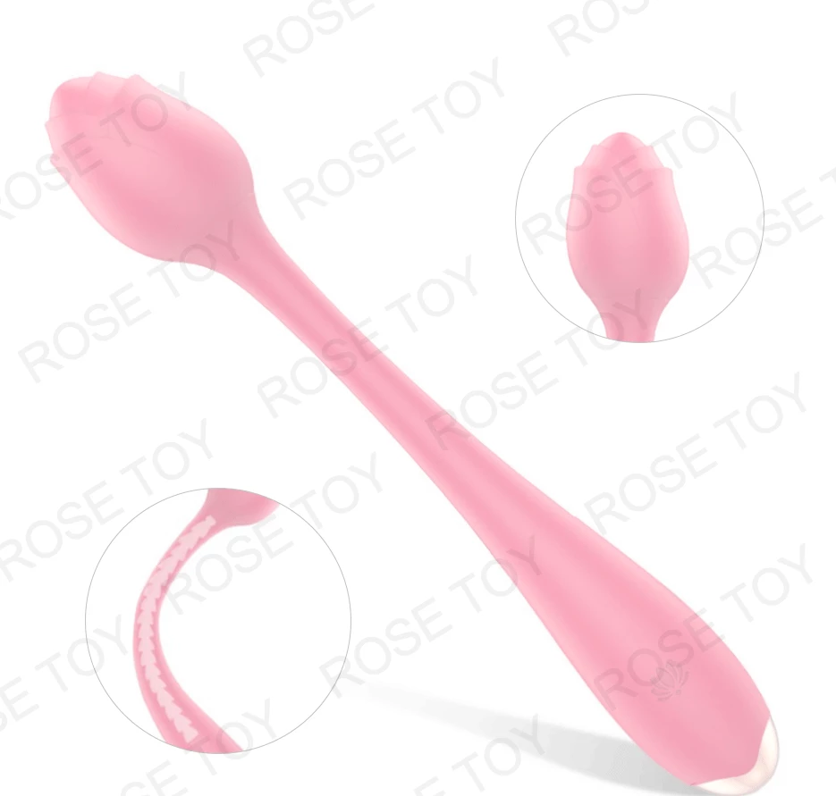Mysite Rose Massage Vibrator Wand 1 Mysite Rose Massage Vibrator Wand