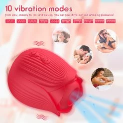 Mysite New Rose Sucking Vibrator Toy