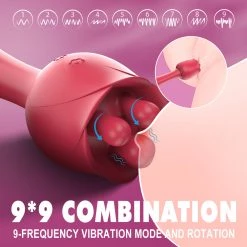 Mysite Rose Massage Vibrators For Women Rose Vibrators