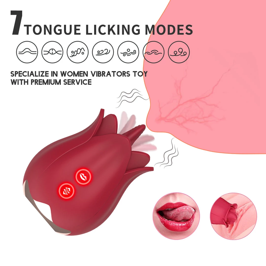 Mysite Rose Flower Tongue Licking Vibration Egg Rose Vibrators 3 Mysite Rose Flower Tongue Licking Vibration Egg Rose Vibrators