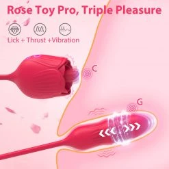 Mysite Rose Toy Pro, Krumppo Licking Vibrator