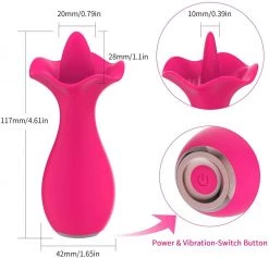 Mysite Rose Vibrators Wholesale Rose Licking Vibrator