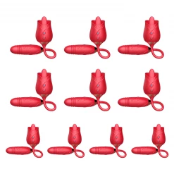 Mysite Wholesale The Rose Toy With Bullet Vibrator Pro