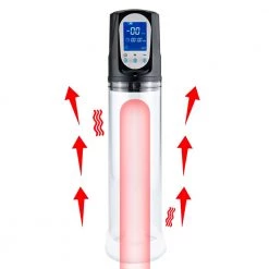 Mysite X P10 Electric Penis Pump Men Penis Enlargement Extender Vacuum Pump LED Display Adjustable Mode Pressure Dick Erection Trainer