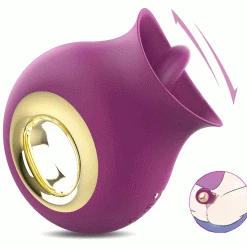 Mysite Rose Vibrators Rose Vibrator, Clitoral Licking Tongue Vibrator