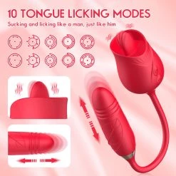 Mysite Wholesale The Rose Toy With Bullet Vibrator Pro