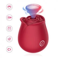 Mysite Red Rose Sucking Vibrator