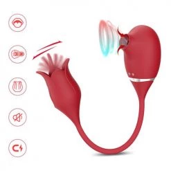 Mysite Rose Vibrators 2in1 Rose Vibrator