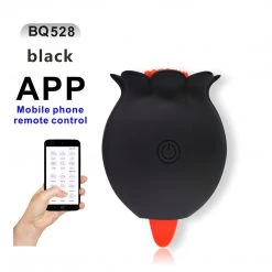 Mysite Rose Style Tongue Licking Vibrator