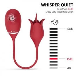 Mysite Rose Vibrators 2in1 Rose Vibrator