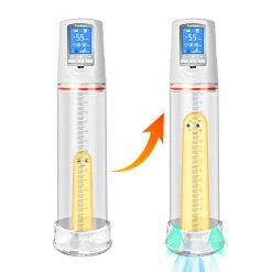 Mysite X P12 Automatic Penis Pump Dick Exerciser LED Display Vacuum Pump Intelligent Multifunction Male Penis Enlargement Sex Toys