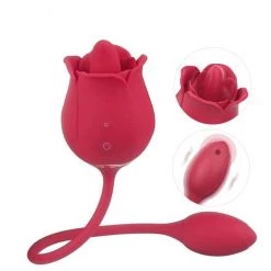 Mysite Rose Toy Clitoral Tongue Licking Vibrator Rose Vibrators