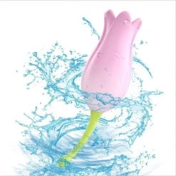 Mysite Tulip Vibrator Rose Clitoris Massage Egg