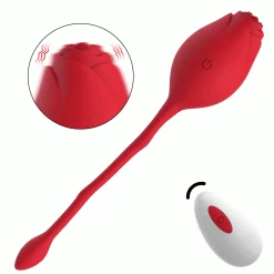 Mysite Rose Toys Silicone Kegel Balls Wireless Remote Control