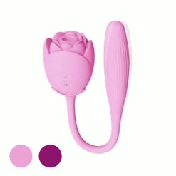 Mysite New Rose Double Head Sucking Egg Skipping Rose Vibrators