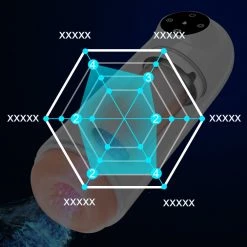 Mysite Male X R2 Spacecup Waterproof Rotation Suction Heating Function Masturbator