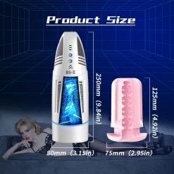 Mysite X V3 Spacecup Electrotherapy Vibrating Male Masturbator