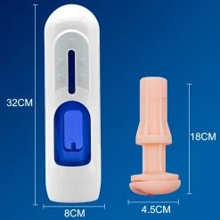 Mysite X T7 Spacecup Automatic Strong Quiet Male Stroker With Wall Mount