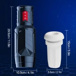 Mysite X S7 Spacecup Depth 16cm Penis Sucking Male Masturbator With Vibrating Function