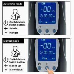 Mysite X P10 Electric Penis Pump Men Penis Enlargement Extender Vacuum Pump LED Display Adjustable Mode Pressure Dick Erection Trainer 10 Mysite X P10 Electric Penis Pump Men Penis Enlargement Extender Vacuum Pump LED Display Adjustable Mode Pressure Dick Erection Trainer