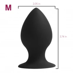 Mysite Tapered Silicone Butt Plug