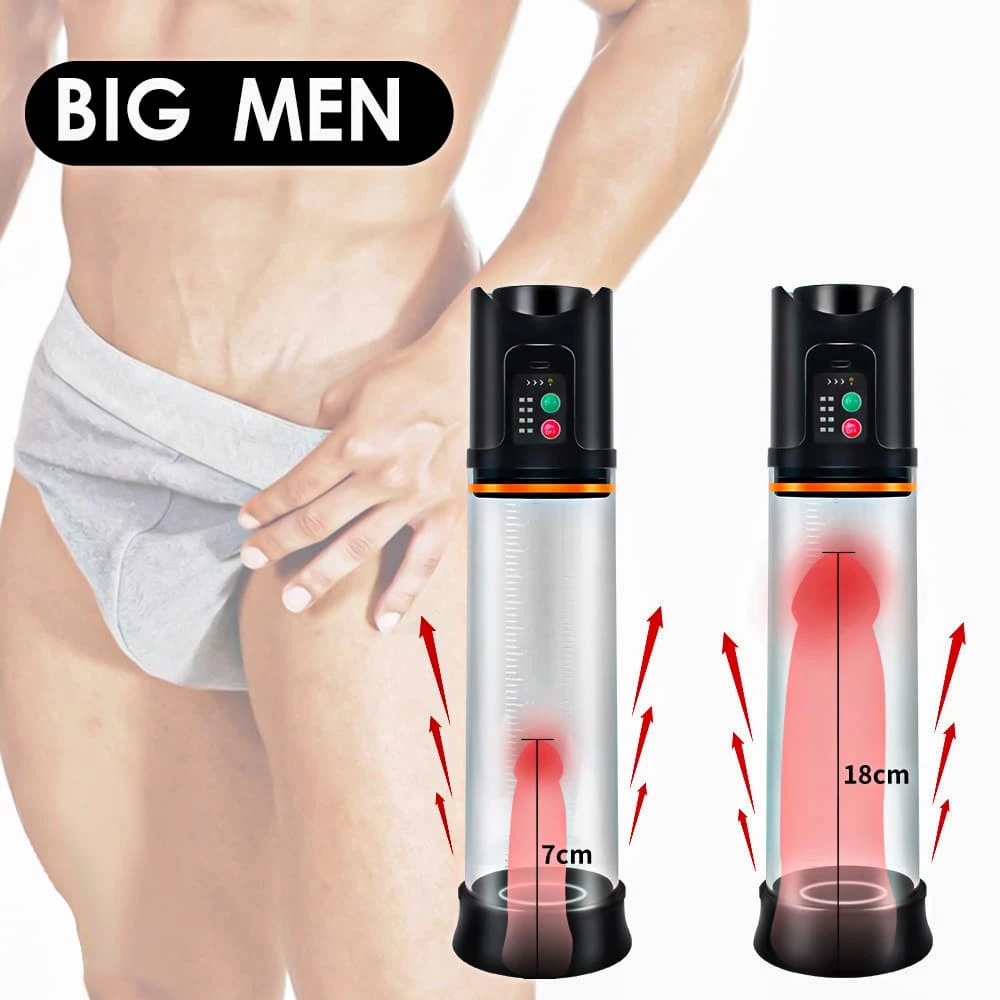 Mysite X P11 Automatic Penis Pump Penis Extender Enhancer Vacuum Pump Multiple Modes Men Enlargement Sex Toys 2 Mysite X P11 Automatic Penis Pump Penis Extender Enhancer Vacuum Pump Multiple Modes Men Enlargement Sex Toys