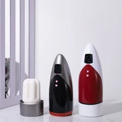 Mysite X S10 Spacecup Multifunctional Penis Sucking Male Masturbator With Heating And Vibrating UV Disinfection Base