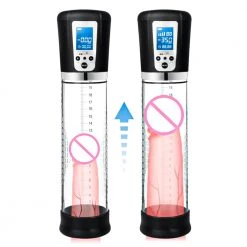 Mysite X P9 Electric Penis Pump Men Penis Enlargement Extender Vacuum Pump With LED Display USB Rechargeable Pressure Adjustable Sex Toys