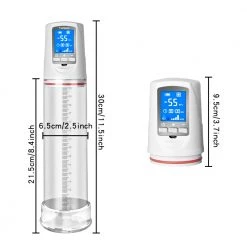 Mysite X P12 Automatic Penis Pump Dick Exerciser LED Display Vacuum Pump Intelligent Multifunction Male Penis Enlargement Sex Toys 11 Mysite X P12 Automatic Penis Pump Dick Exerciser LED Display Vacuum Pump Intelligent Multifunction Male Penis Enlargement Sex Toys
