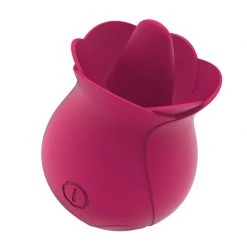Mysite Rose Vibrators Rose Tongue Licking Clitoris Remote Control Vibrator