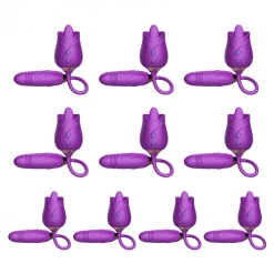 Mysite Rose Vibrators Wholesale The Rose Toy With Bullet Vibrator Pro Purple