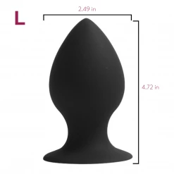 Mysite Tapered Silicone Butt Plug