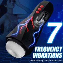Mysite X S8 Spacecup Penis Sucking Male Masturbator With Vibrating And One-key Pressure Relief Button
