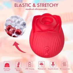 Mysite Rose Vibrators Rose Sucking Vibrator